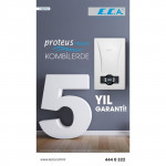 E.C.A. Proteus Premix 24 HM 20.000 Kcal/h Yoğuşmalı Kombi